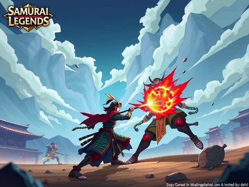 Samurai Legend combat screenshot